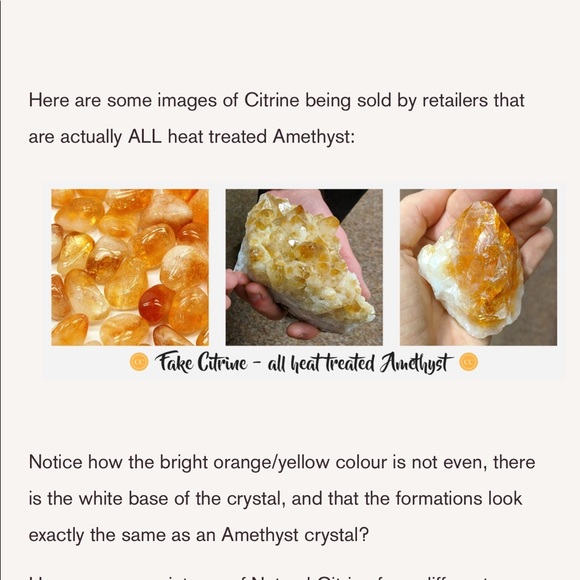 Medium Citrine Cluster - Picture 9 of 10